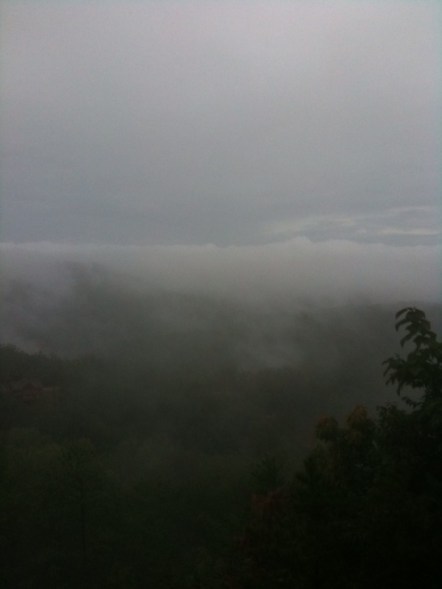 Fog Rolling In On A Monday Morning