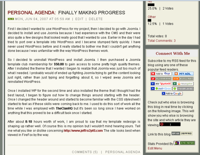 How I Started Using WordPress